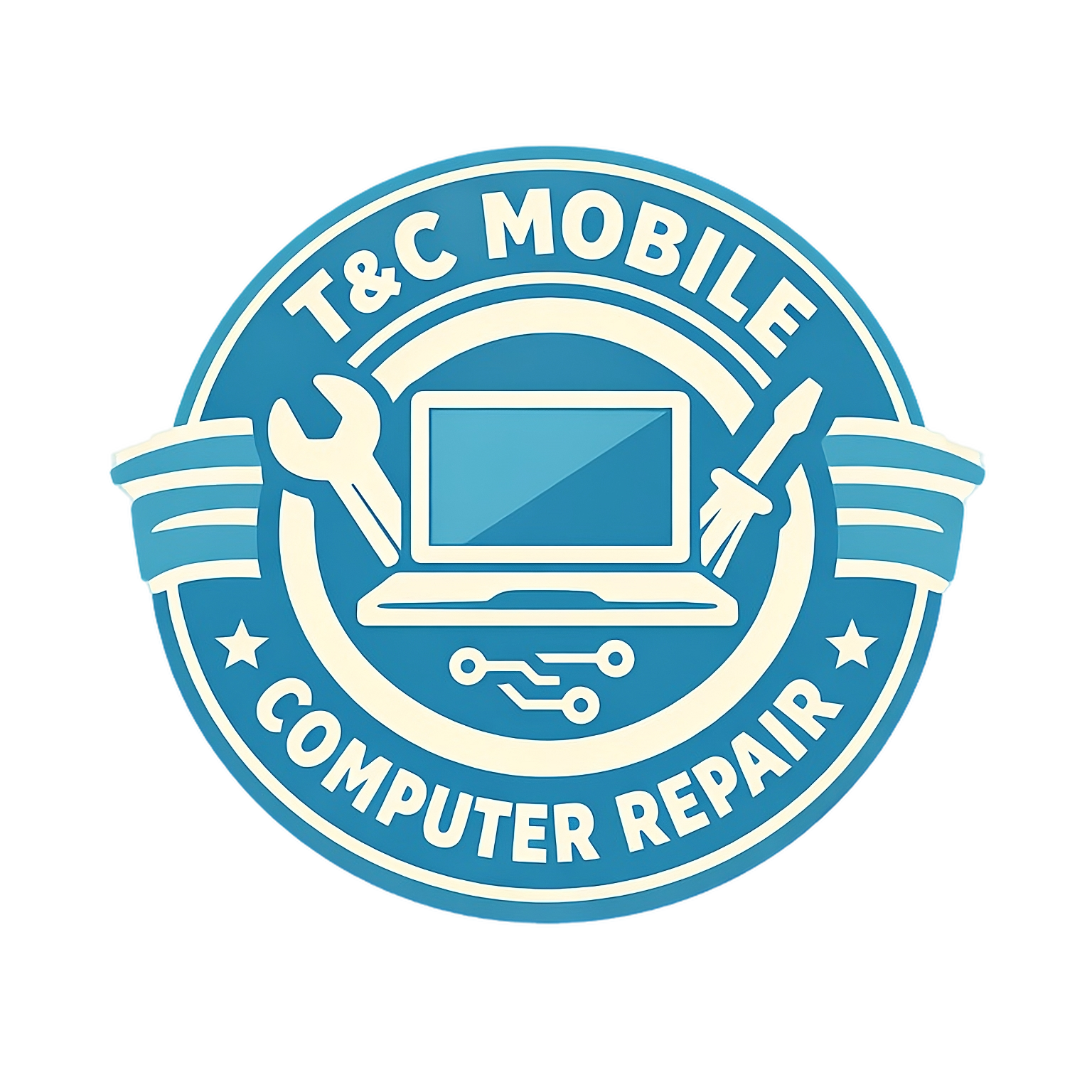 T&C Mobile Computer Repair logo